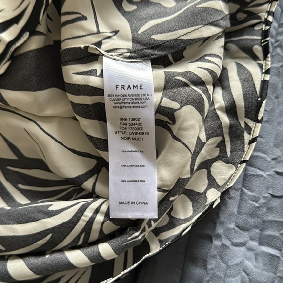 Frame Denim - women’s silk camisole top. - Picture 7 of 9